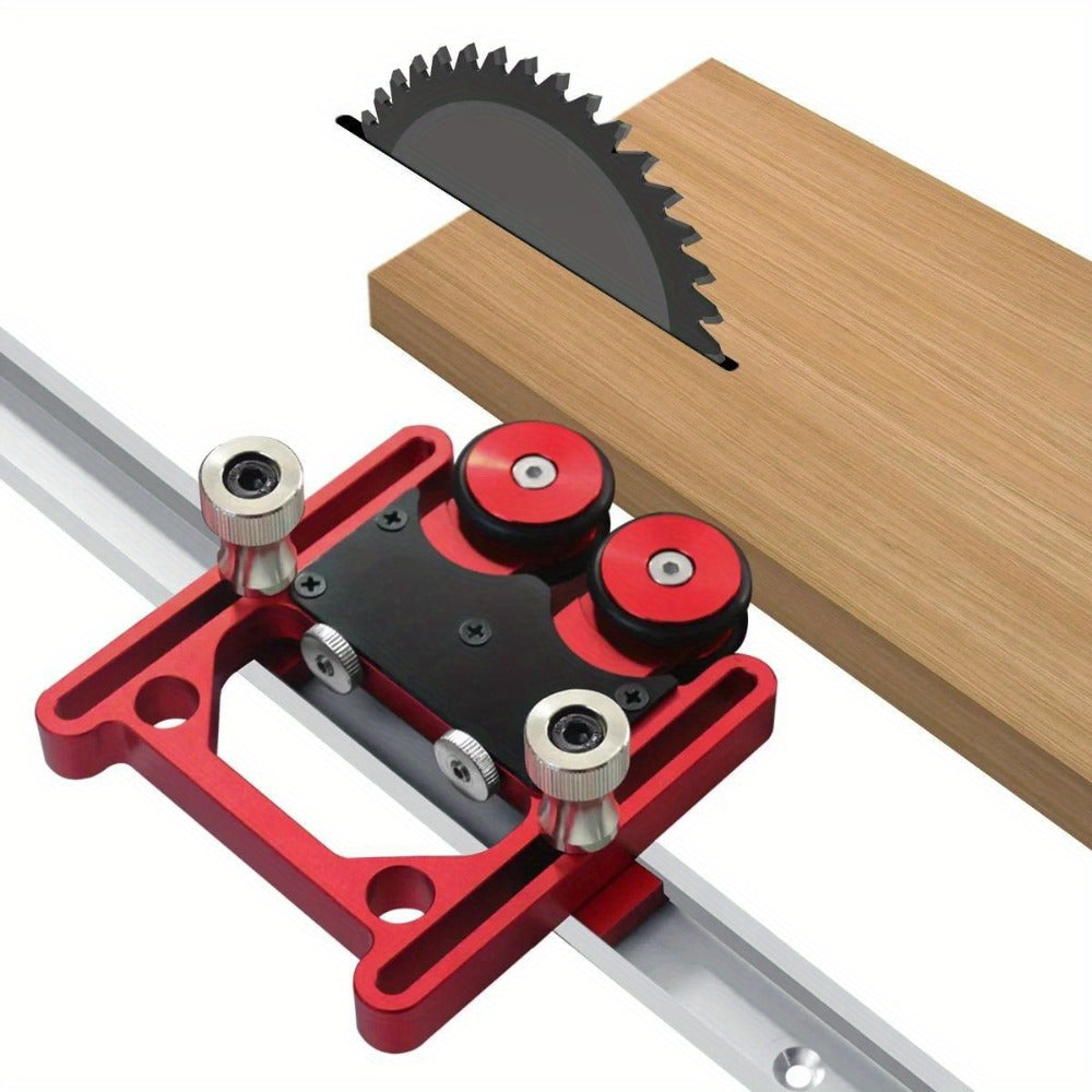 Feather Boards for Table Saw and Router Table with Elastic One-Way Wheels Safe Stock Feeding for Entryways, Bedrooms and Living Spaces