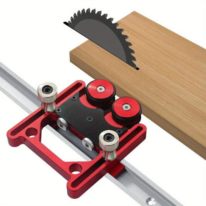 Feather Boards for Table Saw and Router Table with Elastic One-Way Wheels Safe Stock Feeding for Entryways, Bedrooms and Living Spaces