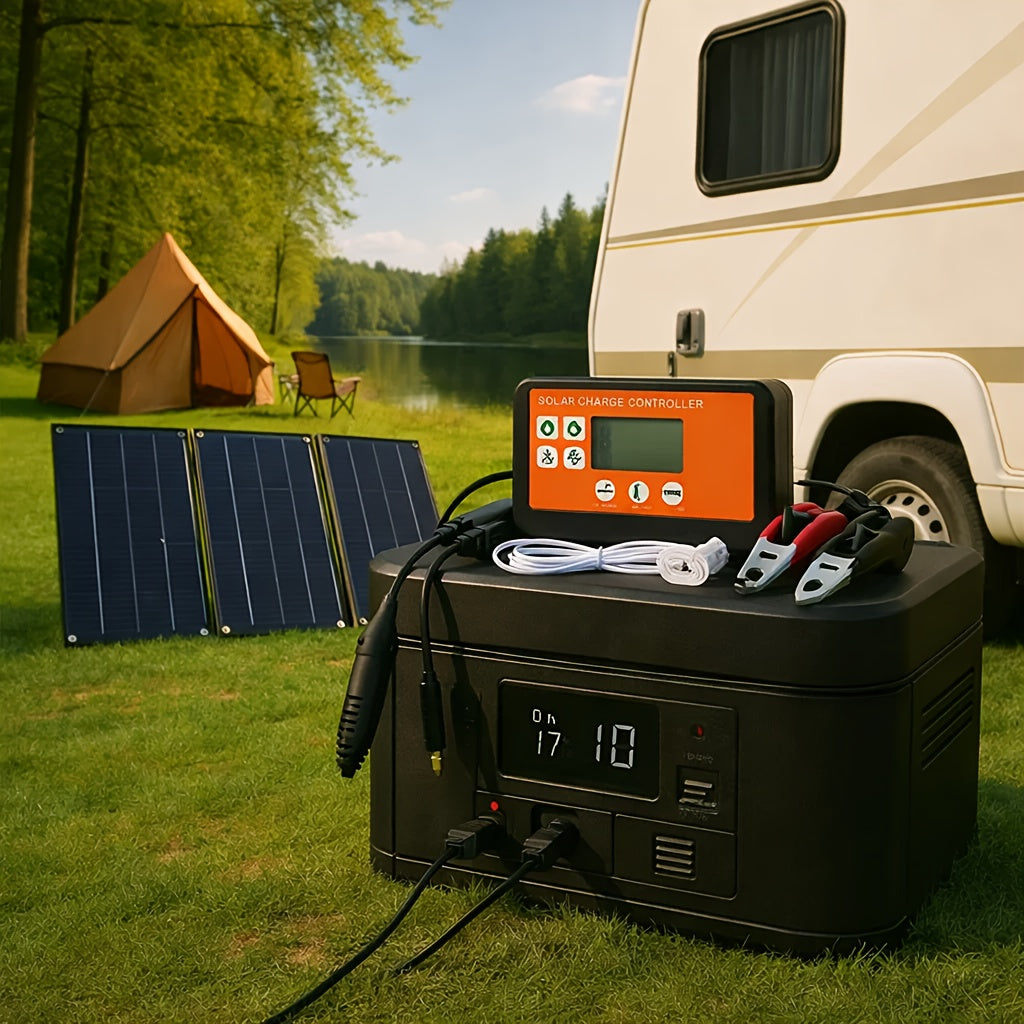 RV Solar Panel Kit 18V for Garden, Patio and Yard Use, with the Listed Configuration, for Everyday Use and Organized Storage