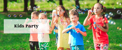 Party Favors Bubble Bottles with Wands, 4 oz Each in 6-, 12- or 24-Piece Event Packs for Celebrations