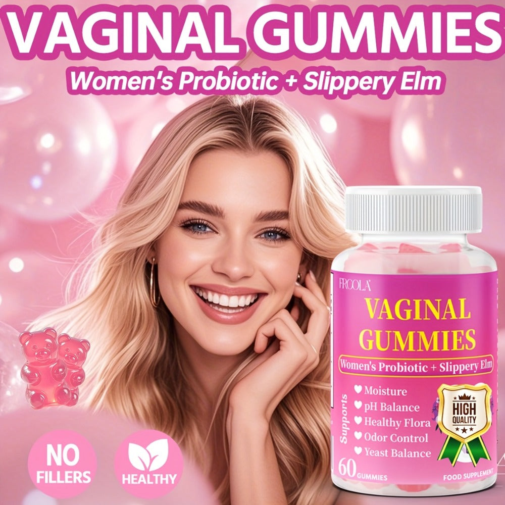 Feminine Private Care Gummies with Kacip Fatimah Fenugreek Maca Root Slippery Elm Manjakani Probiotic Blend