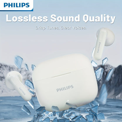 Wireless Earbuds Philips TAT1220 Bluetooth 6.0 with ANC, Touch Controls, Type-C Case and Two Colors