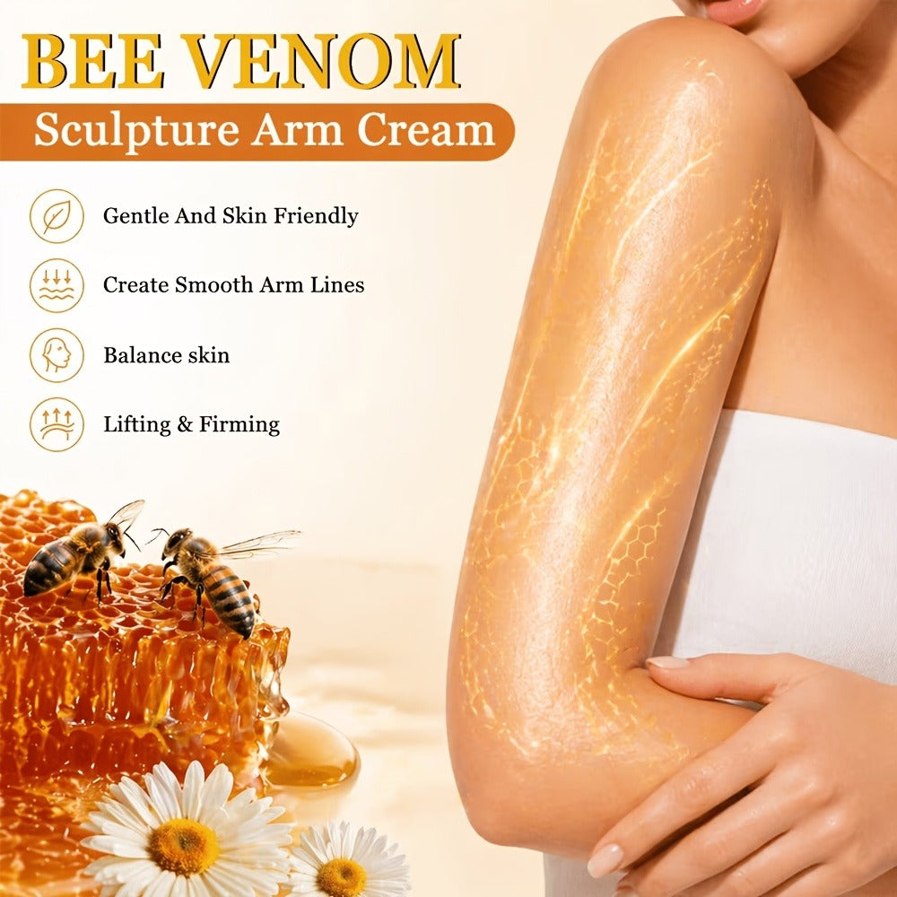 Bee Venom Firming Cream 150g – 3-Day Skin Tightening & Lifting Body Sculpting Lotion for Loose Sagging Arms, Belly, Thighs & Buttocks