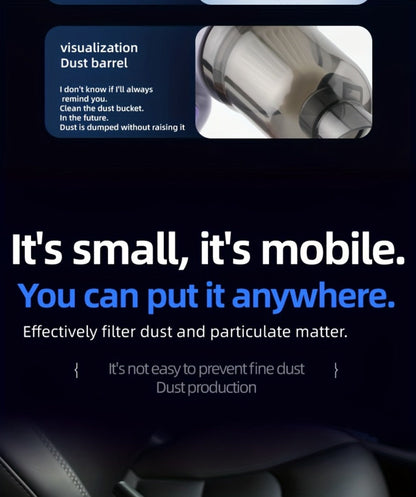 Handheld Car Vacuum Cleaner Wireless 13KPa – 4000mAh USB Rechargeable, Dry Wet Dual-Purpose Blow & Suction