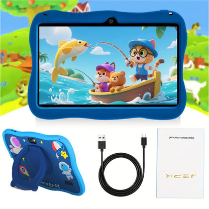 Kids Tablet 7 Inch with Android 14, 4GB RAM, 128GB Built-In Storage, WiFi 5 and Dual Cameras