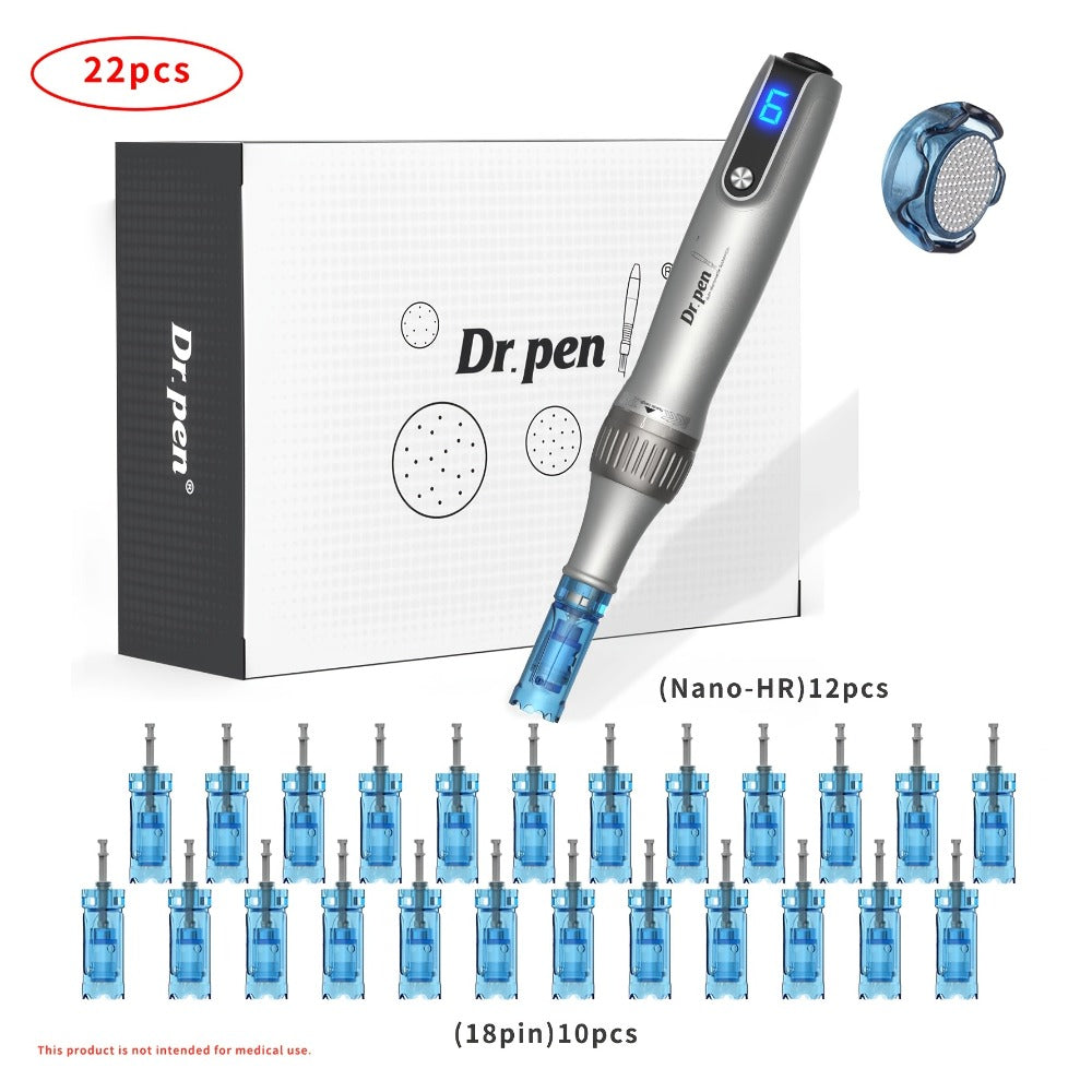 Dr. Pen M8S Wireless Microneedling Kit for Bath Time, Home Spa and Personal Care, with the Listed Configuration