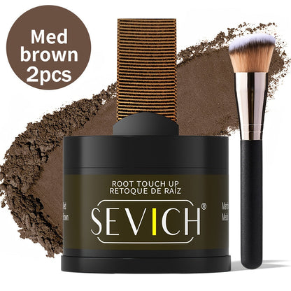 Hair Loss Cover Powder Hairline Concealer for Thinning Hair & Bald Spots – Volumizing Root Touch Up Scalp Powder