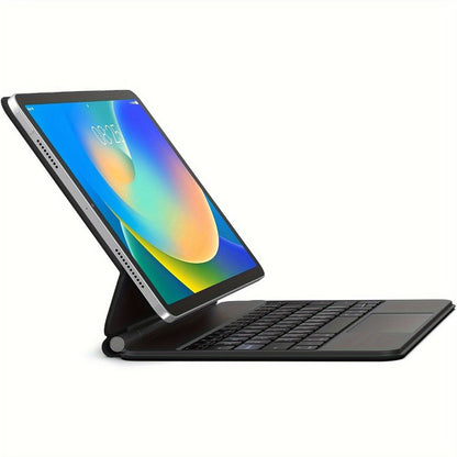 iPad 10th Gen Keyboard Case with Backlit Magic-Style Magnetic Keyboard, Multi-Touch Trackpad, Cantilever Stand