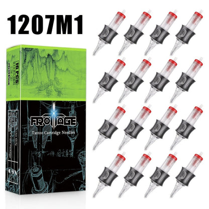 Tattoo Cartridge Needles with Frotage Label, 26 Retained RL RLT RS CM and M1 Cartridge Size Options