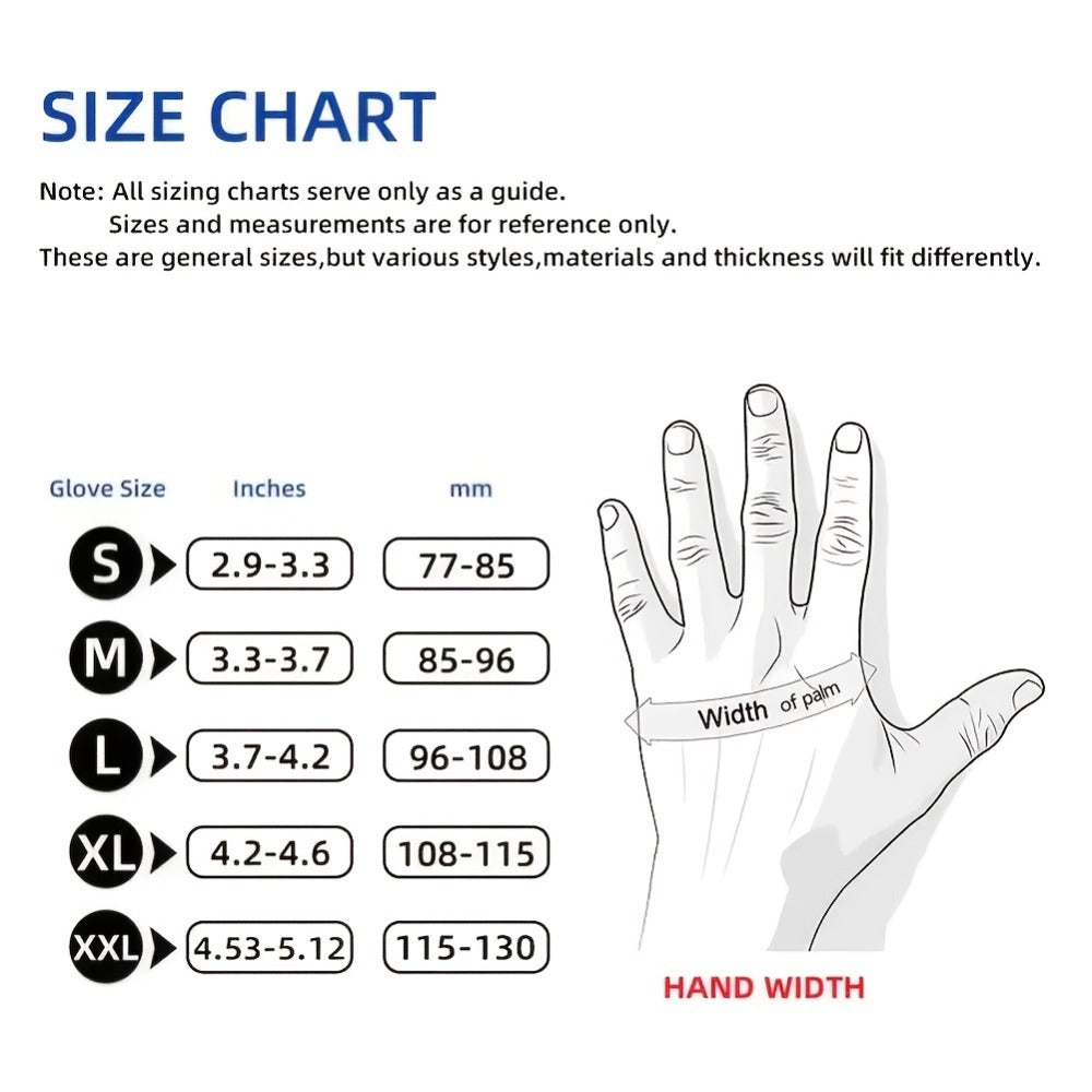 Black Nitrile Disposable Gloves in 100-Count Packs with 6 Mil Label and M, L or XL Size Options