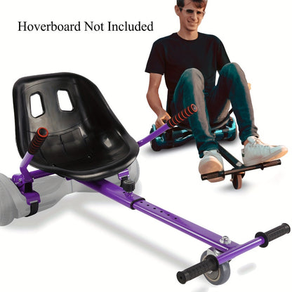 Hoverboard Go Kart Seat Attachment Buggy Conversion Kit 6.5-10 Inch with the Listed Color, Size or Set Options for Everyday Use