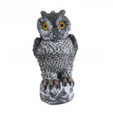 (11-inch Straight-Headed Round-Faced Owl)