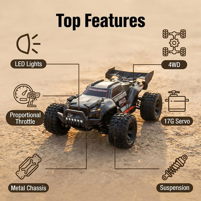High Speed RC Off-Road Car 70KM/H Brushless Motor 1:14 1:16 Scale with the Listed Color, Size or Set Options for Everyday Use