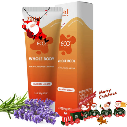 Natural Deodorant Cream 72-Hour Odor Protection – Aluminum-Free Body Deodorant with Lavender & Orange Scent | Long-Lasting Skin-Safe Formula