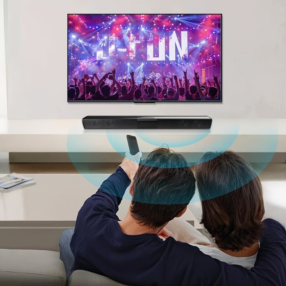 5.1 Surround Sound Soundbar for Smart TV, 21.7" Wireless Bluetooth 5.0 Home Theater Speaker System