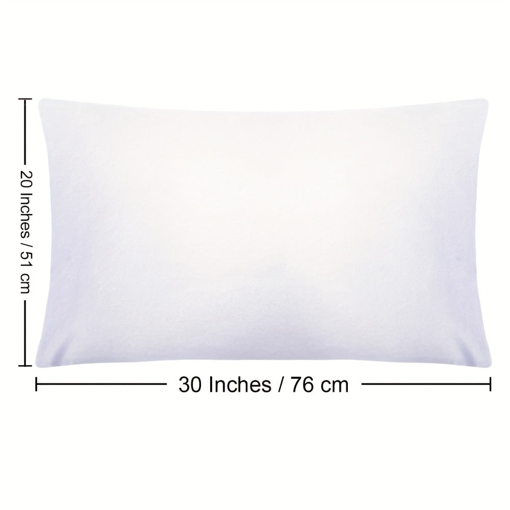 Pillowcases 4 Pack Queen 20x30 – Brushed Microfiber Soft Wrinkle-Free Fade-Resistant Envelope Closure Solid Color 32 Colors