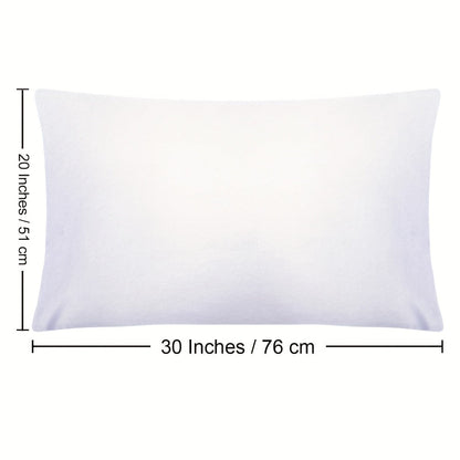 Pillowcases 4 Pack Queen 20x30 – Brushed Microfiber Soft Wrinkle-Free Fade-Resistant Envelope Closure Solid Color 32 Colors