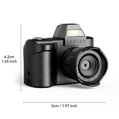 1080P Mini Keychain Camera with 64GB Memory Card, Compact Thumb-Sized Portable Camcorder, Micro Hidden Recorder