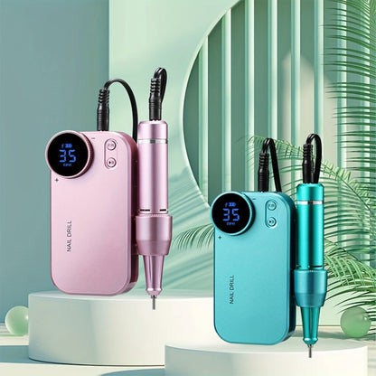 Electric Nail Polisher & Buffer Rechargeable High Power, Professional Manicure Pedicure Machine for Nail