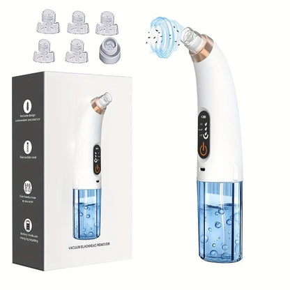 Blackhead Remover Vacuum Pore Cleanser Kit USB Rechargeable 3-Intensity Suction with Multiple for Bath Time, Home Spa and Personal Care