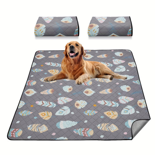 Washable Pee Pads for Dogs – Ultra-Absorbent Reusable Puppy Training Pads, Leak-Proof & Non-Slip Whelping Pads for Playpen
