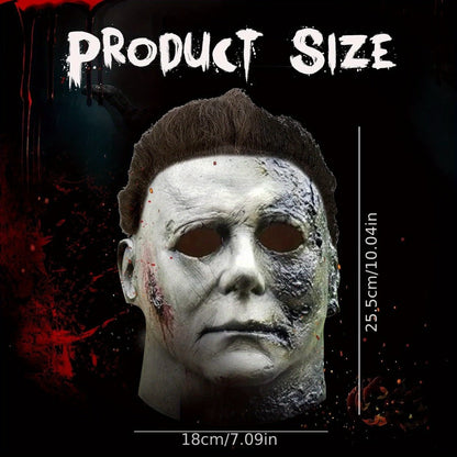 Scary Halloween Mask for Adults, Original Realistic Horror Full Face Mask for Cosplay, Prom, Haunted House & Halloween Party Costume