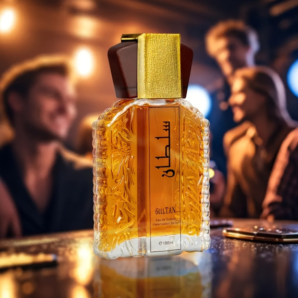 Oud Perfume for Men Arabian Dubai Fragrance Oil Sophisticated Scent Musk Amber Sandalwood for Bath Time, Home Spa and Personal Care