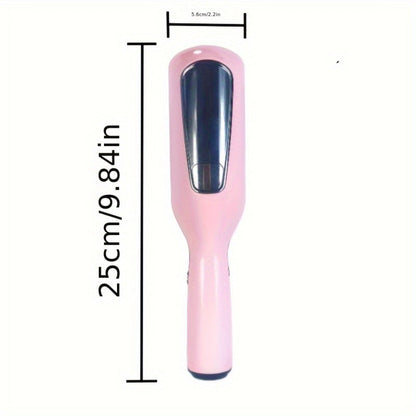 Split End Hair Trimmer for Women Portable Rechargeable Electric Hair Clipper for Split End Removal – 500mAh USB Charging Compact Pink Hair