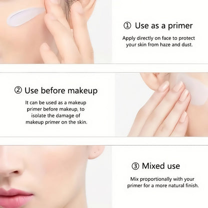 BB Cream Barrier Cream Set 4pcs Tri-Color Light Texture Natural Finish Anti-Smudge Glycerin for Makeup, Travel and Everyday Vanity Use