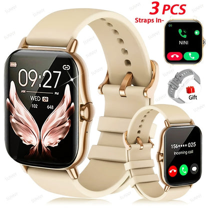 Smartwatch 1.83 Inch Full Touch with Bonus Strap, Calling, Pedometer and Exercise Modes in Two Colors