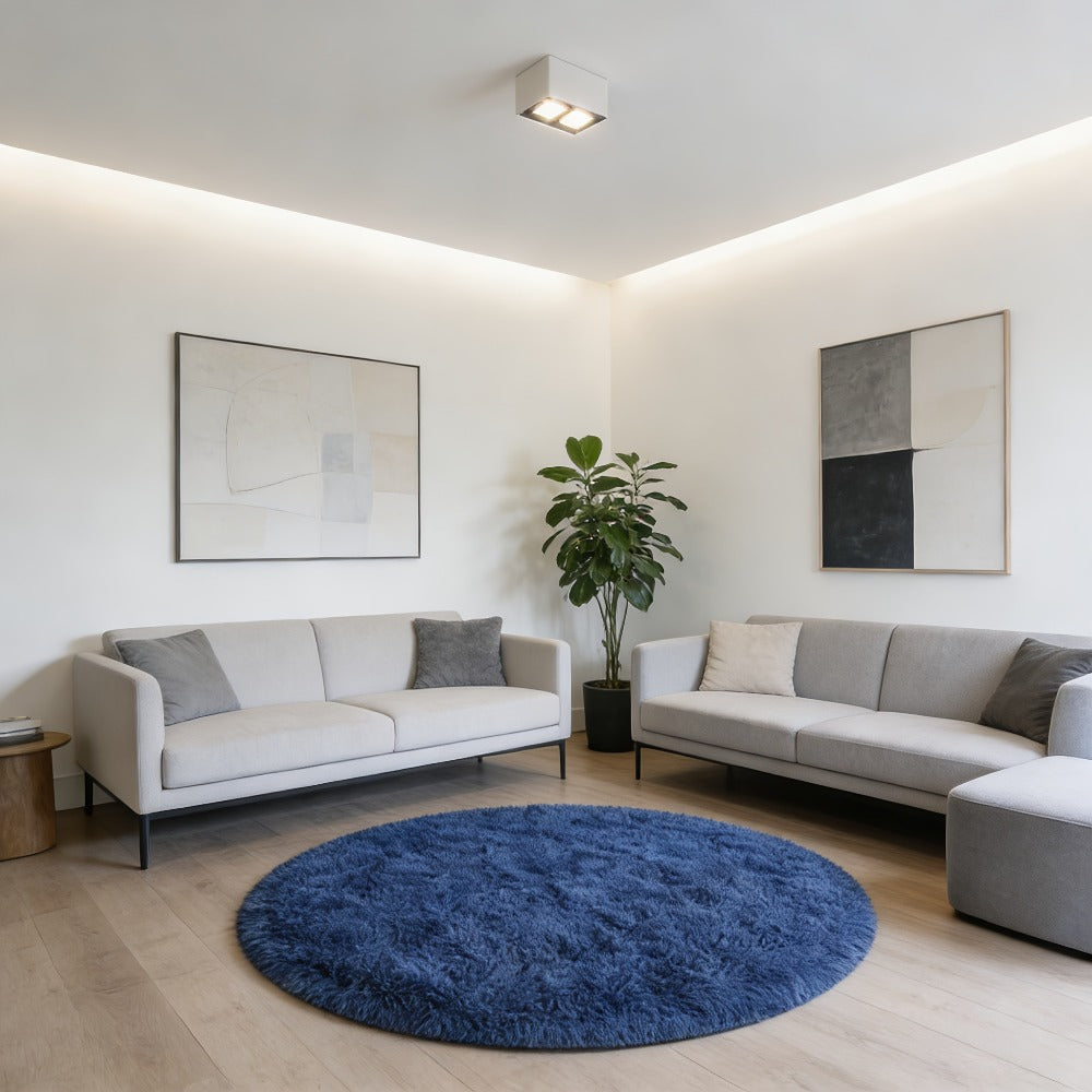 Area Rug Faux-Fur Tufted Collection at 650 g/m² with 22 Colors and Ten Retained Size Listings