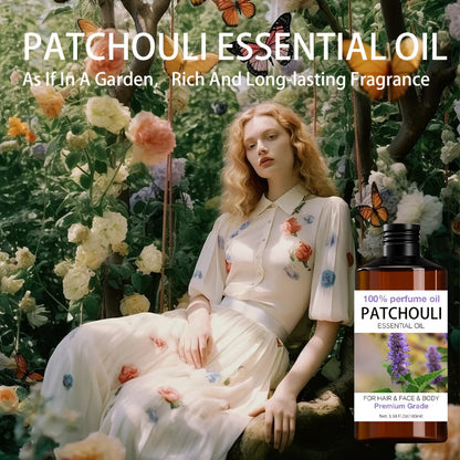 Essential Oil for Diffuser, Patchouli Earthy Woody Aroma in 52ml Bottle for Diluted Topical, Diffuser and Humidifier Use
