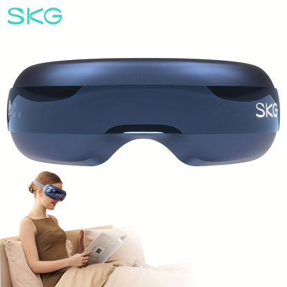 Eye Massager with Heat SKG E3 PRO Portable - Music Playback Built-In Vision Window Eye Relaxation Mask for Eye Strain