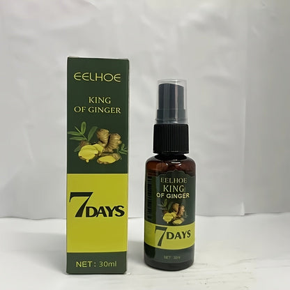 Ginger & Biotin Hair Growth Gift Set 2-Pack - Ginger Scalp Oil + Biotin Strengthening Serum for Home, Travel and Salon Hair Styling