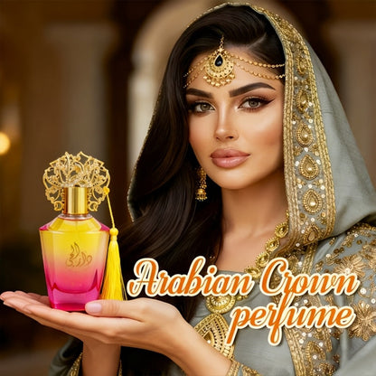 Women's Perfume Arabic Eau de Parfum 3.38 oz with Fruity Oriental Profile and Ornate Gold Bottle