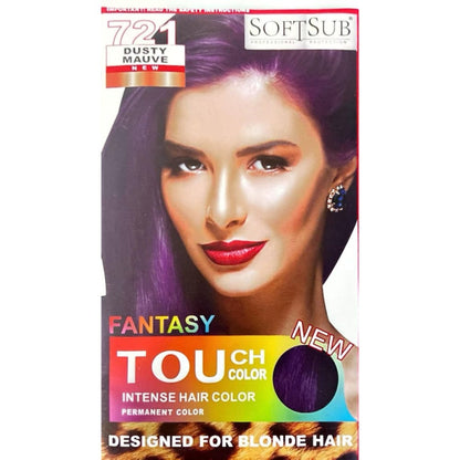 Permanent Hair Dye 20 Vivid Colors Bright Color for Home Use, Easy Application Full Coverage
