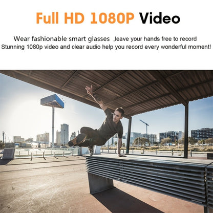 Smart Glasses Camera 1080P HD Video Recording, Built-in 32GB, Music Playback & Phone Call, Wearable Action Camera Sunglasses