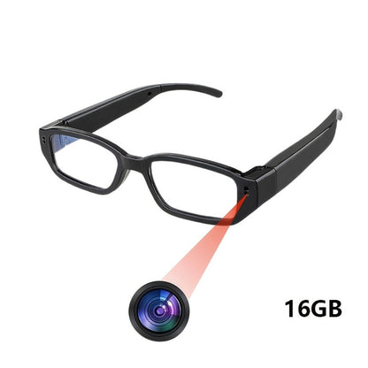 1080P HD Recording Glasses with TF Storage Card – Smart Camera Glasses, 65° Wide-Angle DV Video Recorder, Eye Protection Lenses