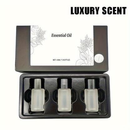 Car Air Freshener Diffuser USB Aromatherapy Humidifier with 3 6 10 Bottles Essential Oils for Entryways, Bedrooms and Living Spaces