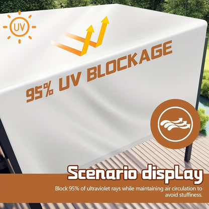 Pergola Canopy, Outdoor Patio Shade Replacement for Garden, Patio and Yard Use, with the Listed Configuration