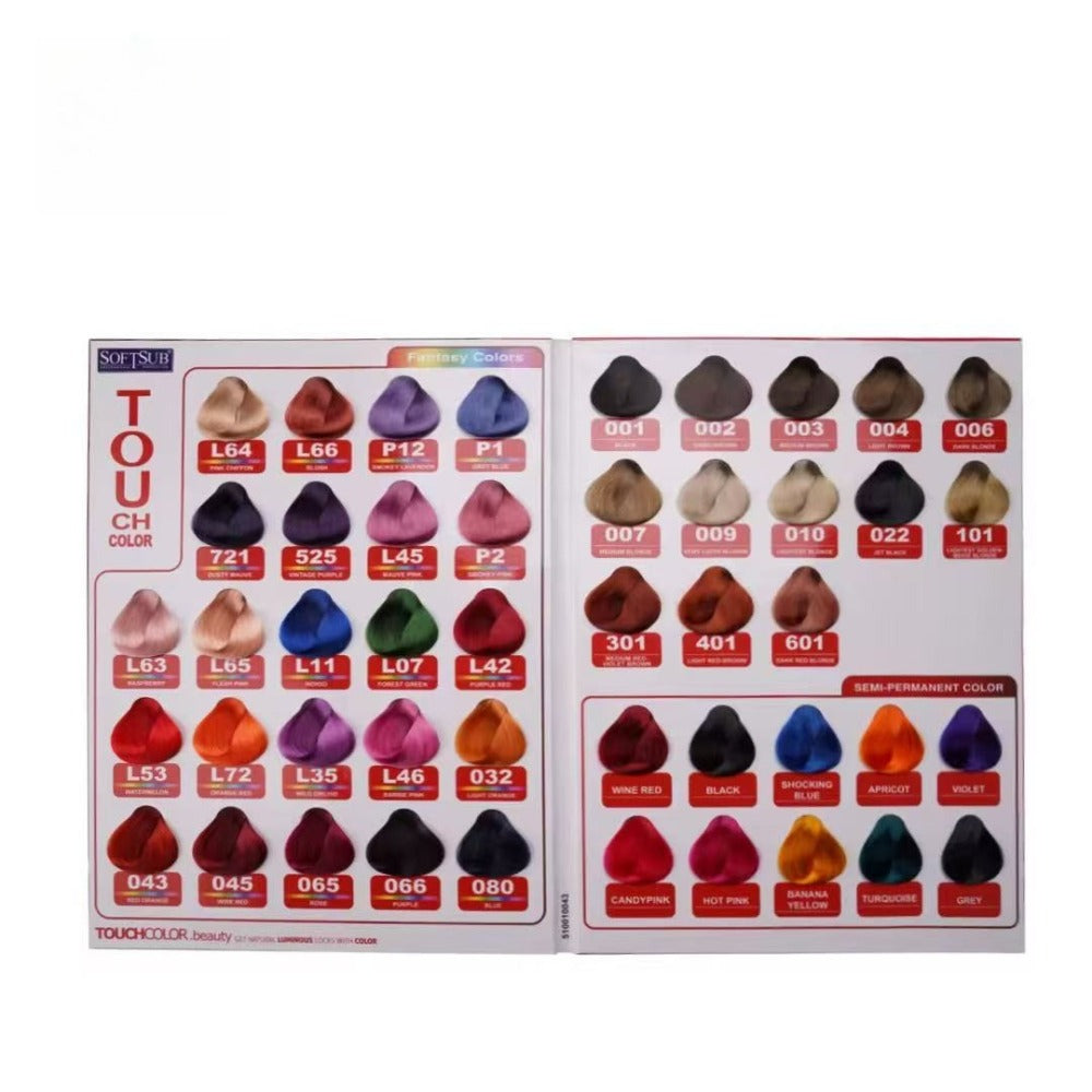 Permanent Hair Dye 20 Vivid Colors Bright Color for Home Use, Easy Application Full Coverage