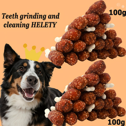 Natural Dog Treats Set Duck Chicken Milk Stick Sweet Potato Grain Free High Protein Low Fat Dental Health Gift Box Combinations for Dogs