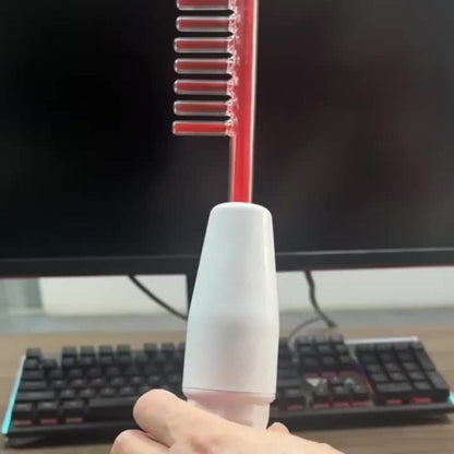 High Frequency Facial Massager 4-in-1 Professional Skincare Tool, Compact Plug-In High Frequency Wand for Face Acne Wrinkles Hair Growth