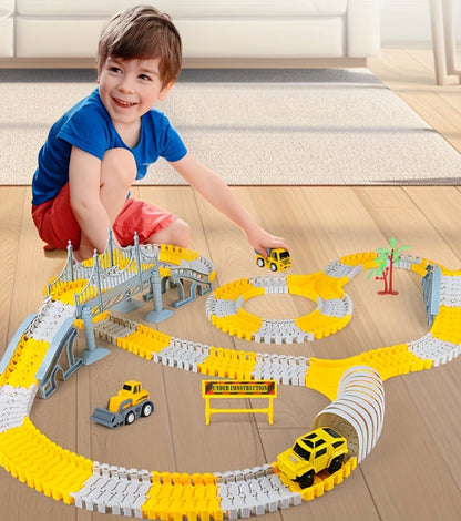 Roller Coaster Track Set 467pcs for Kids Ages 3 4 5 6 7 8 with the Listed Color, Size or Set Options for Everyday Use