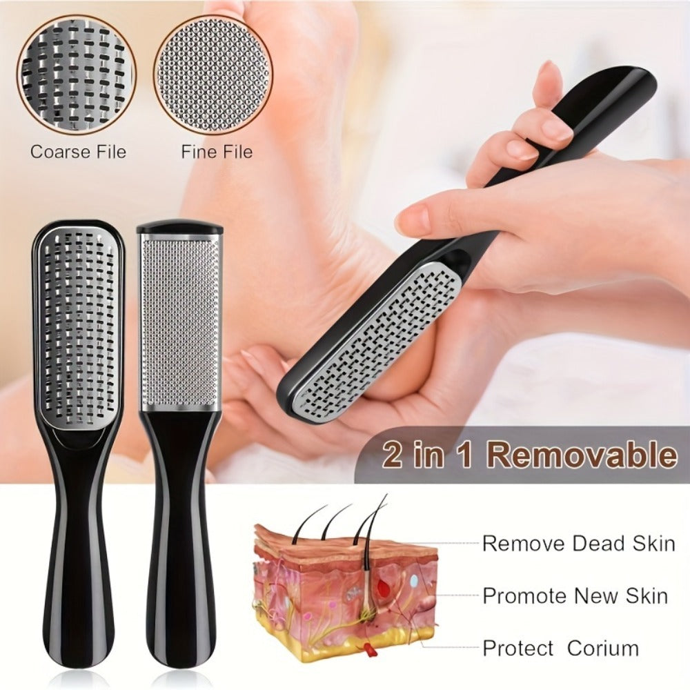 Pedicure Tool Set Stainless Steel Professional Foot Care Kit Dead Skin Callus Remover Nail Cuticle Tools