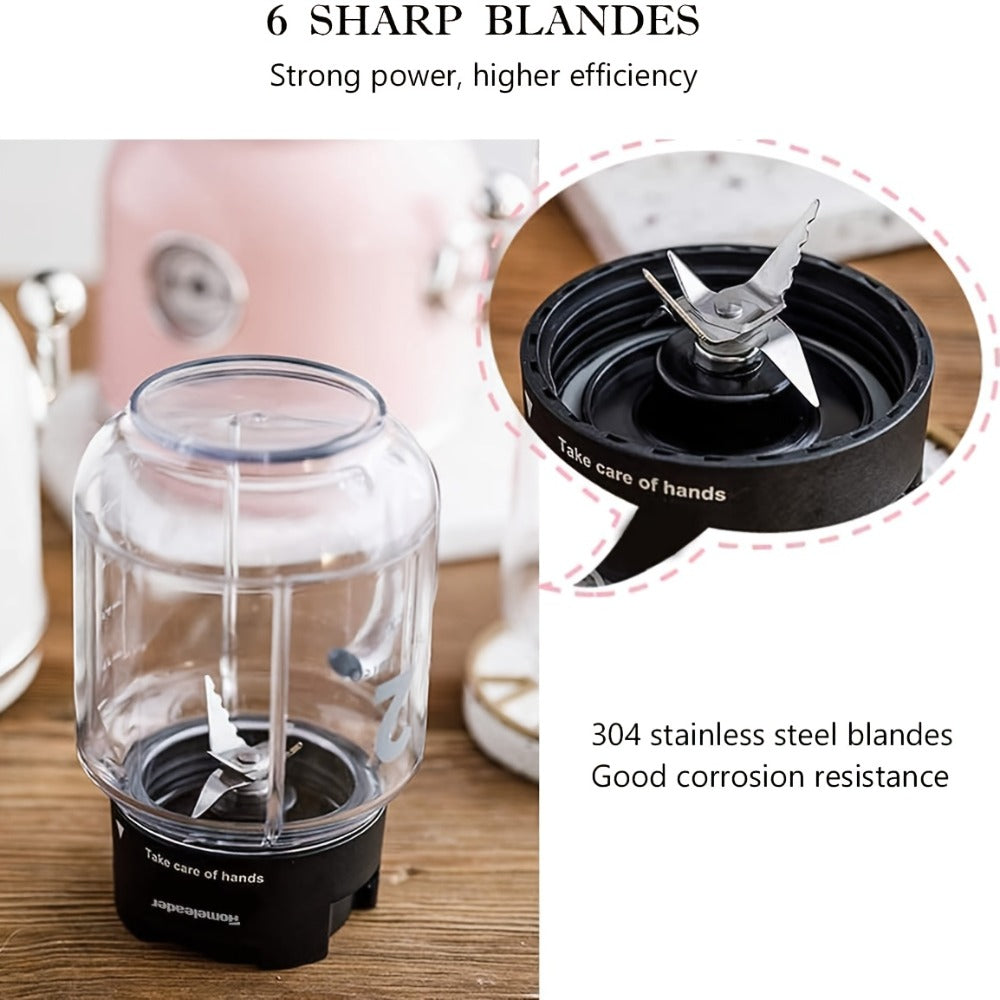 Personal Blender for Smoothies & Shakes - 20.3 oz Tritan Travel Cup with Lid, Portable Single Serve Smoothie Blender