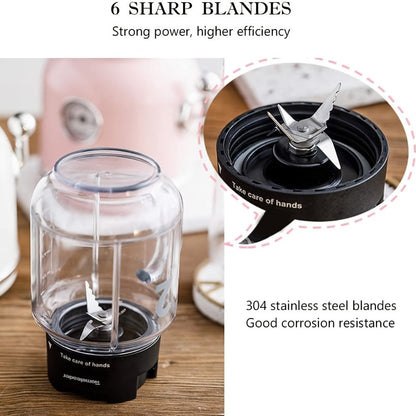 Personal Blender for Smoothies & Shakes - 20.3 oz Tritan Travel Cup with Lid, Portable Single Serve Smoothie Blender