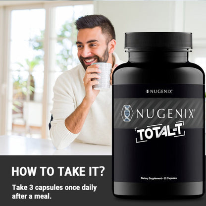 Men's Health & Support Supplement with L-Citrulline, Fenugreek & Vitamin B6 - Testosterone