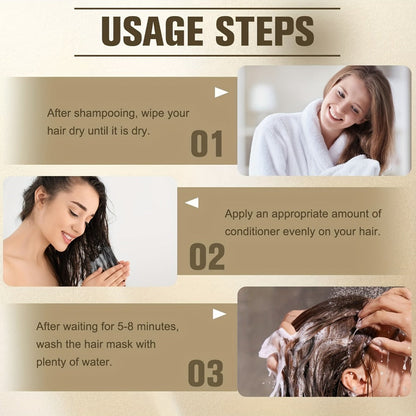 Argan Oil Hair Growth Vitamin Capsules with Keratin & Vitamins A C E B, Anti-Frizz Nourishing Hair Essence for Dry