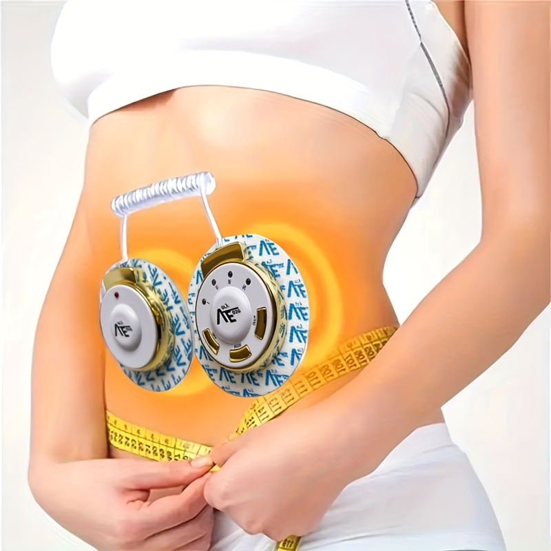 Electric Slimming Massage Machine, Portable Body Sculpting Device for Abdomen, Arms & Legs, EMS Stimulator Fitness Toner